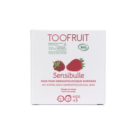 Sensibulle Dermatological Bar Strawberry Raspberry - TOOFRUIT - Face - Hygiene - Baby / Children