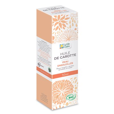 Huile végétale carotte - LA VIE CLAIRE - Massage and relaxation