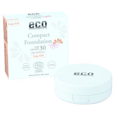 Compact foundation SPF 30 - 030 beige - Eco cosmetics - Face