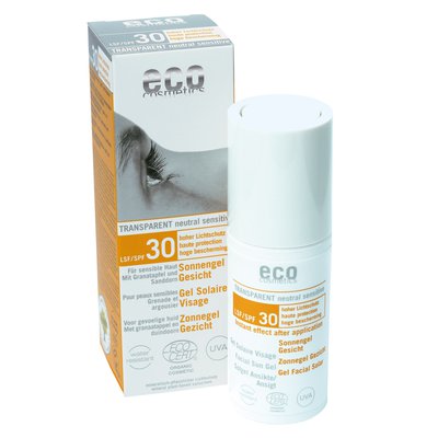 Facial sun oil gel  SPF 30 - Eco cosmetics - Sun