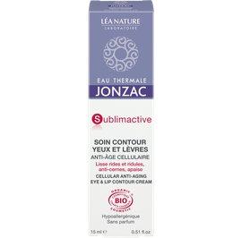 Cellular anti-aging eye and lip contour cream - Sublimactive - Eau Thermale Jonzac - Face