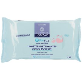 Dermo soothing cleasing wipes- Bébé Bio - Eau Thermale Jonzac - Hygiene - Baby / Children