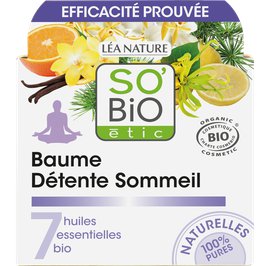 Relaxing balm with 7 organic essential oils - So'bio étic - Massage and relaxation