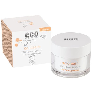 ECO CC Cream toned SPF 30 light - Eco cosmetics - Face - Sun