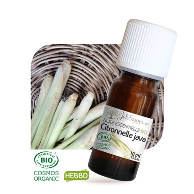 Huile essentielle Citronnelle java Bio - Joli'Essence - Diy ingredients