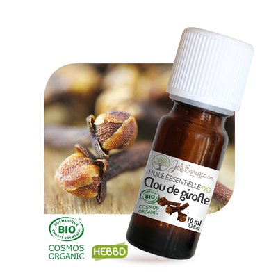 Huile essentielle Clou de girofle Bio - Joli'Essence - Diy ingredients