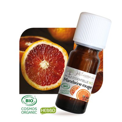Huile essentielle Mandarine rouge Bio - Joli'Essence - Diy ingredients