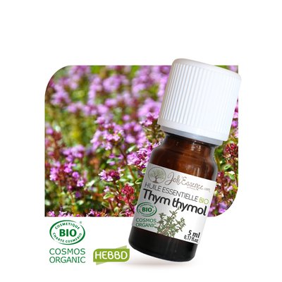 Huile essentielle Thym à thymol Bio - Joli'Essence - Diy ingredients