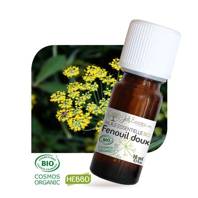 Huile essentielle Fenouil doux Bio - Joli'Essence - Diy ingredients