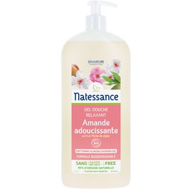 Softening almond shower gel - Natessance - Hygiene