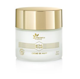 Crème réconfortante anti-rides Nuit - Elixir Royal - Fleurance Nature - Face