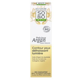 Illuminating smoothing eye contour - Précieux Argan Peaux Matures - So'bio étic - Face