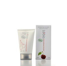 Graine de douceur à la cerise (Gentle cherry scrub) - Gentle scrub, all skin types - LCbio - Face