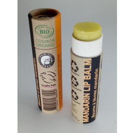 Mandarin Lip Balm - Earth Sense Organics SAS - Face