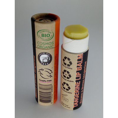 Tangerine Lip Balm - Earth Sense Organics SAS - Face