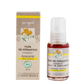 Organic* st. john's wort oil - Laboratoire du haut segala - Face - Massage and relaxation - Body