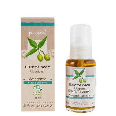 Neem oil - Laboratoire du haut segala - Face - Hair