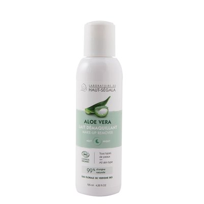 Cleansing milk - aloe vera range - Laboratoire du haut segala - Face