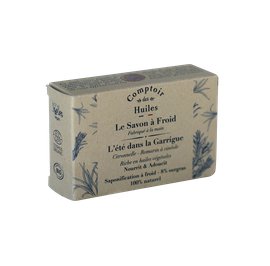 Cold process soap - Summer in the Garrigue - Comptoir des Huiles - Hygiene