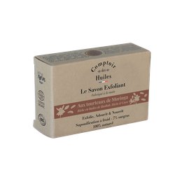 Exfoliating soap with moringa husks - Comptoir des Huiles - Hygiene