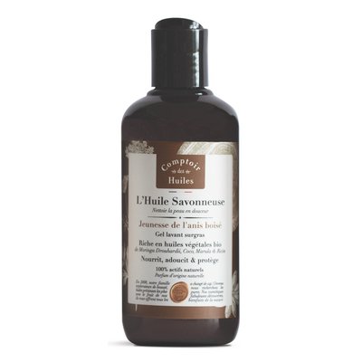 Huile Savonneuse - Shower oil - Youth of woody anise - Comptoir des Huiles - Hygiene