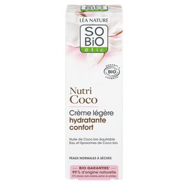 Moisturizing comfort light cream - Nutri Coco - So'bio étic - Face