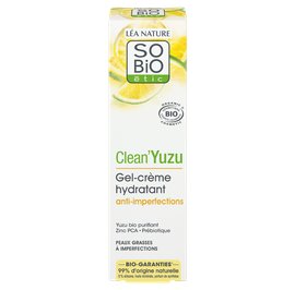 Anti-imperfection hydrating gel-cream - Clean'Yuzu - So'bio étic - Face