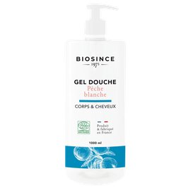 WHITE PEACH SHOWER GEL Body & Hair - BIOSINCE 1975 - Hygiene