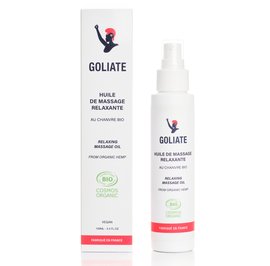 Relaxing massage oil - GOLIATE - Massage and relaxation