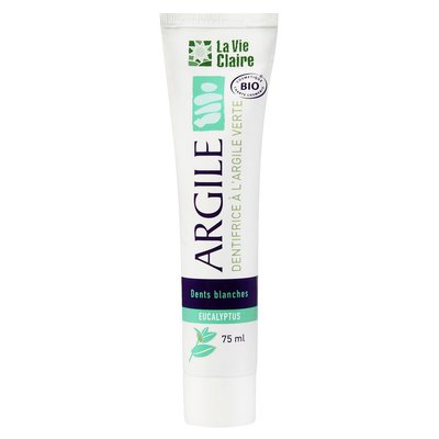 Dentifrice à l'argile Eucalyptus - LA VIE CLAIRE - Hygiene