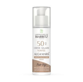 SPF50 Beige Tinted Face Sunscreen - LABORATOIRES DE BIARRITZ - Sun