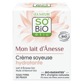Silky moisturizing cream - Mon lait d’Ânesse - So'bio étic - Face