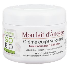Velvet body cream - Organic Donkey milk - So'bio étic - Body