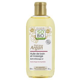 Bath & Massage oil - Précieux Argan - So'bio étic - Massage and relaxation