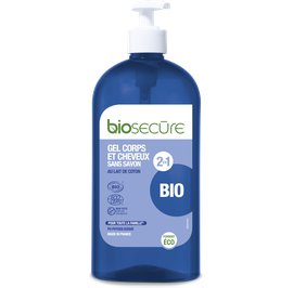 BODY AND HAIR GEL SOAP FREE - Biosecure - Hygiene - Hair