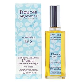 L'amour aux 3 oranges - anti stress body oil - Douces Angevines - Massage and relaxation - Body
