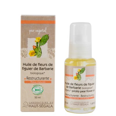 Prickly pear flower oil - Laboratoire du haut segala - Face - Hair - Massage and relaxation - Body