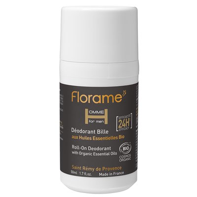 Roll-on deodorant - Homme for Men - Florame - Hygiene