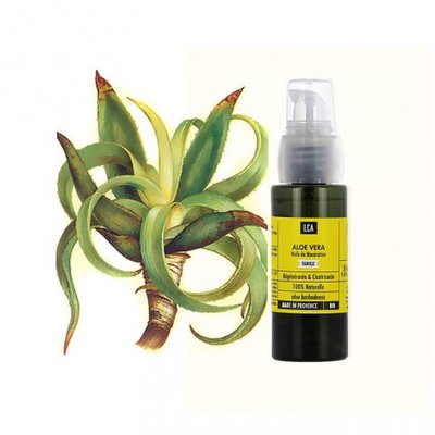 Huile d'Aloe vera - LCA - Face - Massage and relaxation - Diy ingredients - Body
