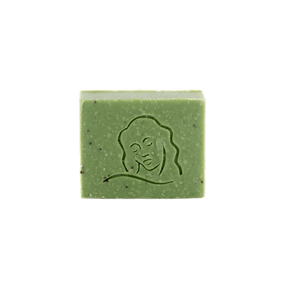 Mint & eucalyptus soap with cold saponification - Laboratoire du haut segala - Face - Hygiene - Body