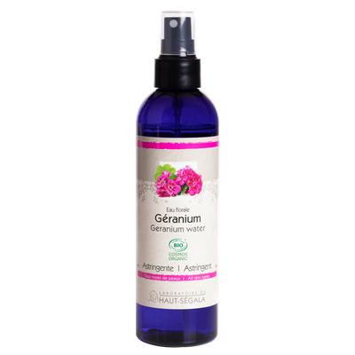 Geranium water - Laboratoire du haut segala - Face - Body
